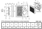 KDK 25ALA ventilating fan