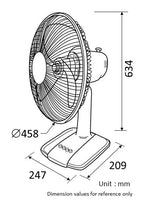 KDK A40AS table fan