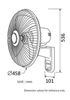 KDK M40MS wall fan