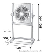 KDK SC30H box fan