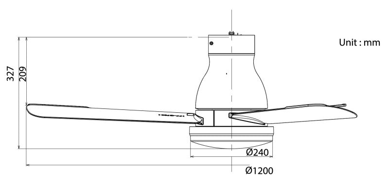 KDK U48FP ceiling fan