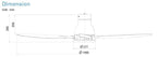 KDK W56WV ceiling fan