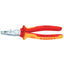 KNIPEX 1000V Insulated Combination Pliers, 6" - 03 06 160