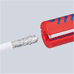 KNIPEX Coax Cable Stripping Tool, 4.8-7.5mm - 16 60 100