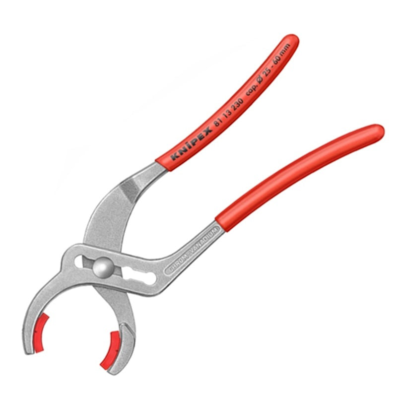KNIPEX Soft Jaw Pliers for Plastic Pipe Fittings, 250mm - 81 13 250