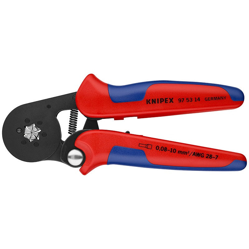 KNIPEX Self-Adjusting Crimping Pliers, Hexagonal Crimp, 0.08-16mm² - 97 53 14 Main image