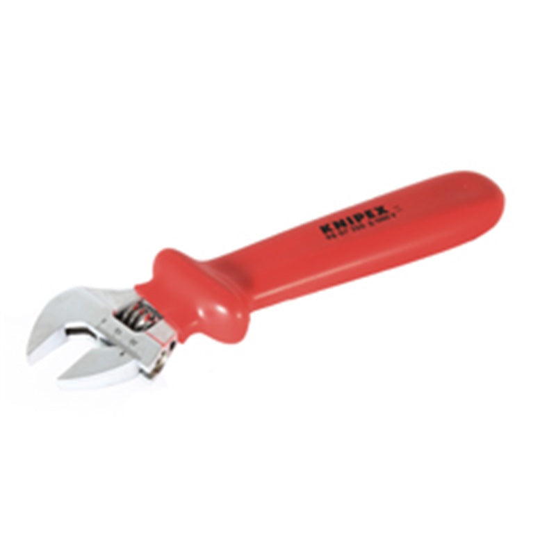 KNIPEX 1000V Insulated Adjustable Wrench, 10" - 98 07 250