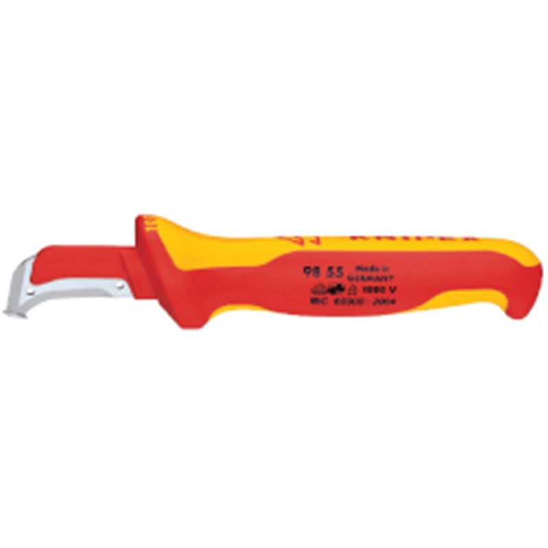 KNIPEX 1000V Insulated Dismantling Knife, 6" - 98 55 Main image