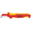 KNIPEX 1000V Insulated Dismantling Knife, 6" - 98 55