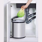 S.H Waste Bin - 14L - Stainless Steel