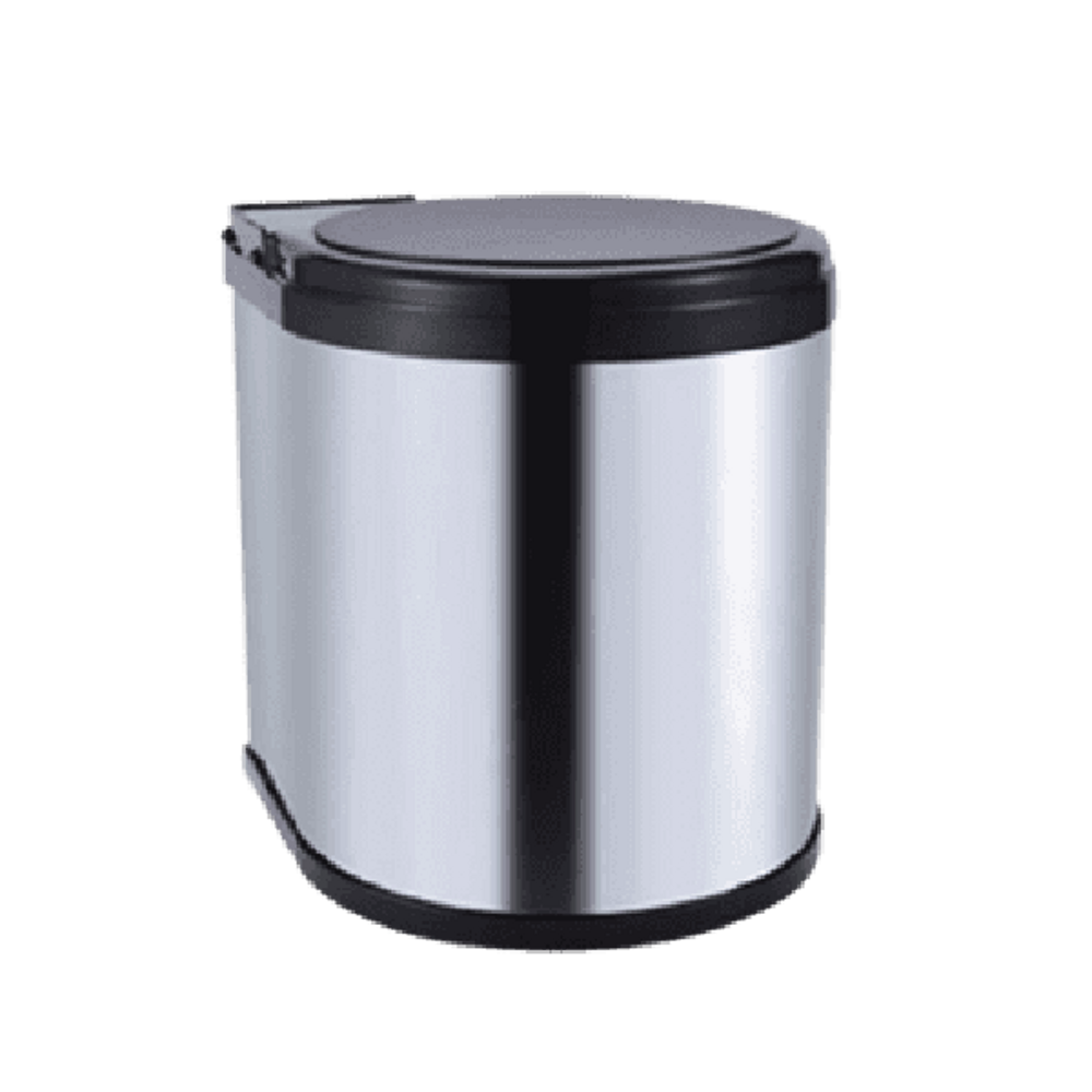 S.H Waste Bin - 14L - Stainless Steel