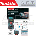 MAKITA LD030P LASER DISTANCE MEASURE