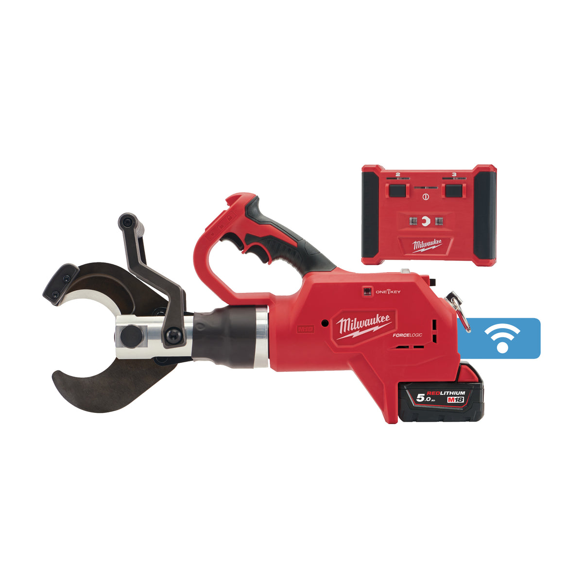 Milwaukee M18 HCC75R-0C M18 FORCE LOGIC Underground Cable Cutter with Remote