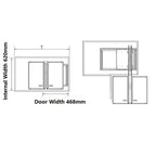 S.H Magic Corner Basket With Soft Closing M6010