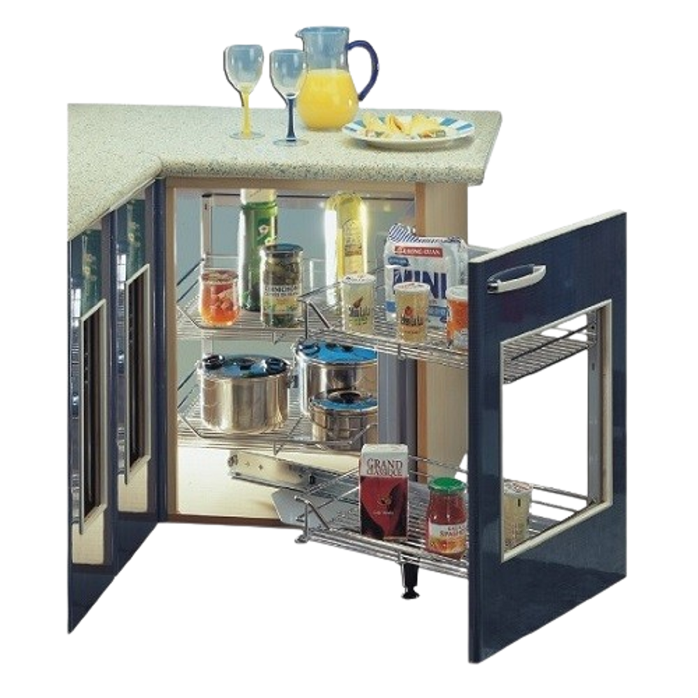 S.H M6011 Magic Corner Basket With Soft-Close Main image