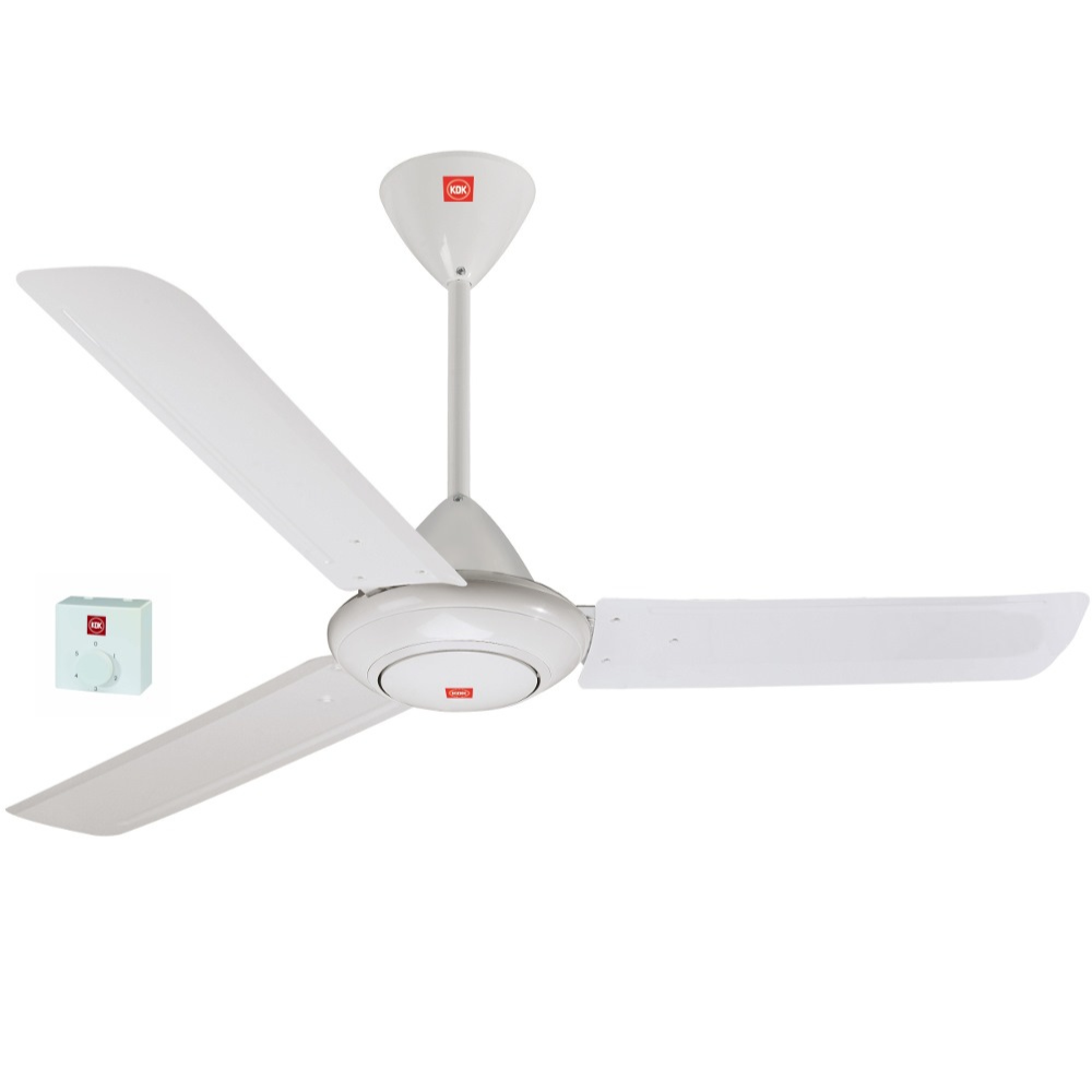 KDK 60" 3 BLADE CEILING FAN M60SG (WHITE) Main image