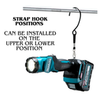 MAKITA ML001G, 40V CORDLESS LED FLASHLIGHT / WORKLIGHT, 160 LUMENS