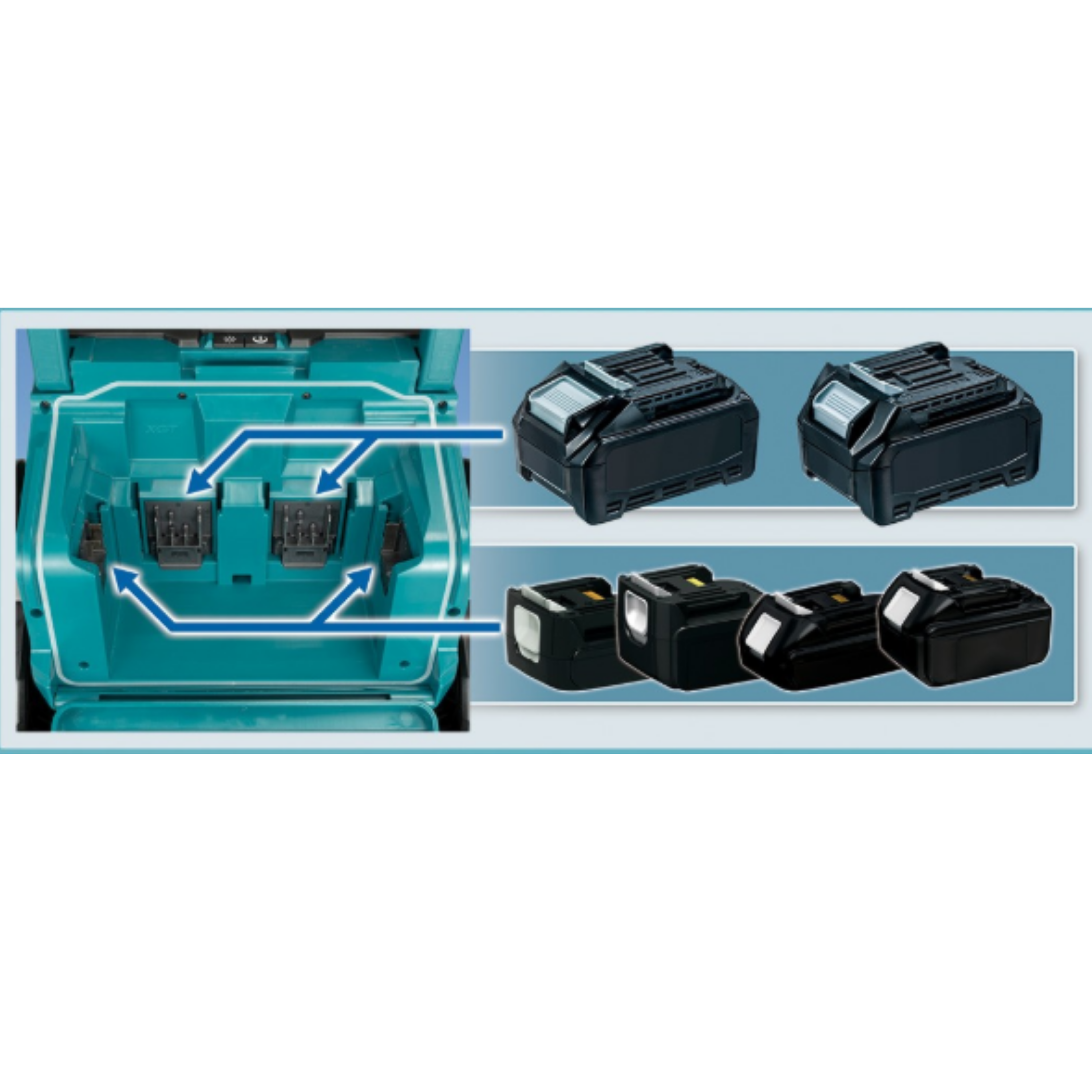 MAKITA ML009GX, 40V/18V CORDLESS LED WORKLIGHT, 10,000 LUMENS