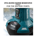 MAKITA ML010G, 220V CORDED & 40V/ 18V CORDLESS LED AREA WORKLIGHT WITH SELF-RIGHTING BASE, 5,500 LUMENS