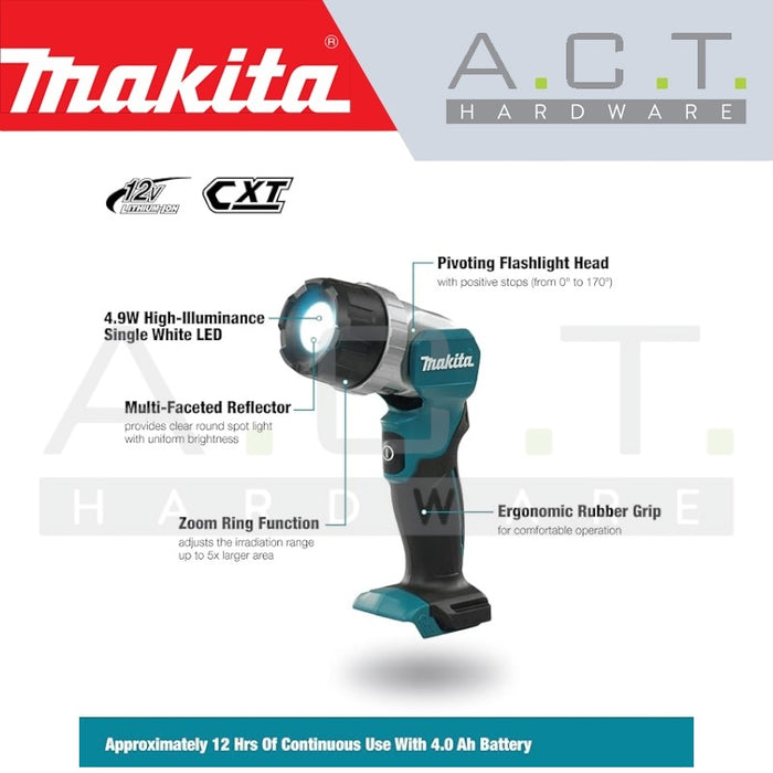 MAKITA ML106 CORDLESS FLASHLIGHT