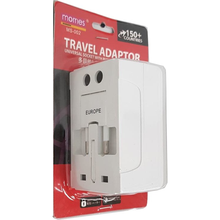 MORRIES MS002 travel adaptor