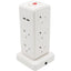 MORRIES MS104TUSB tower extension socket