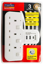 MORRIES MS303USBCTSA socket adaptor