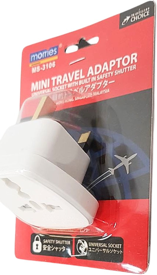 MORRIES MS3106 travel adaptor