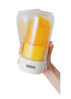 MORRIES 350ML DOUBLE WALL BOROSILICATE GLASS PORTABLE JUICER MS350PJ
