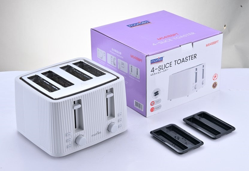 MORRIES 4 SLICE TOASTER MS4188PT