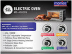 MORRIES ELECTRIC OVEN 45L MS450EOV