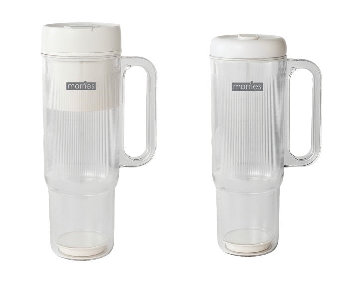 MORRIES 500ML DOUBLE WALL BOROSILICATE GLASS PORTABLE JUICER MS500PJ Secondary image
