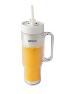 MORRIES 500ML DOUBLE WALL BOROSILICATE GLASS PORTABLE JUICER MS500PJ