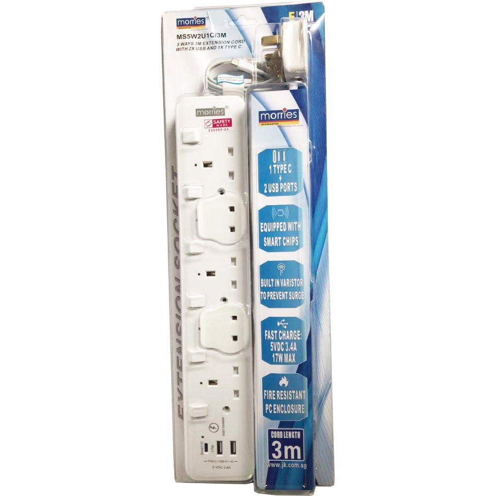 MORRIES MS5W2U1C extension cord Main image