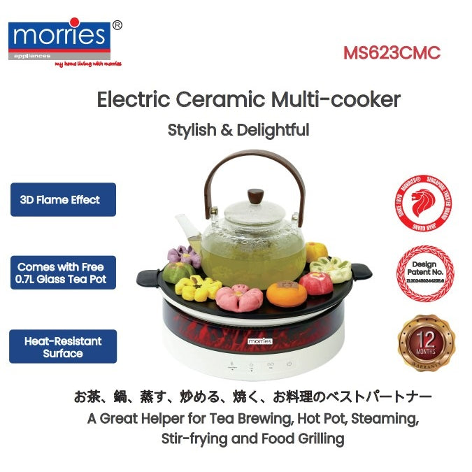 MORRIES CERAMIC MULTI-COOKER MS623CMC