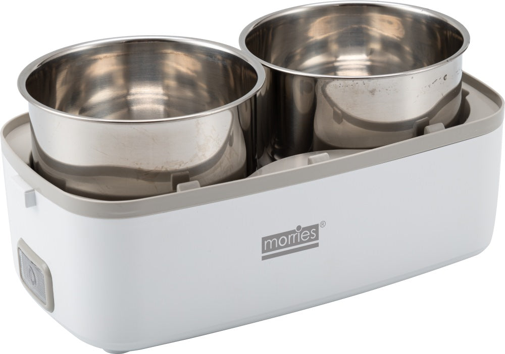 MORRIES 1L ELECTRIC LUNCH BOX MS803LB (DOUBLE POT)