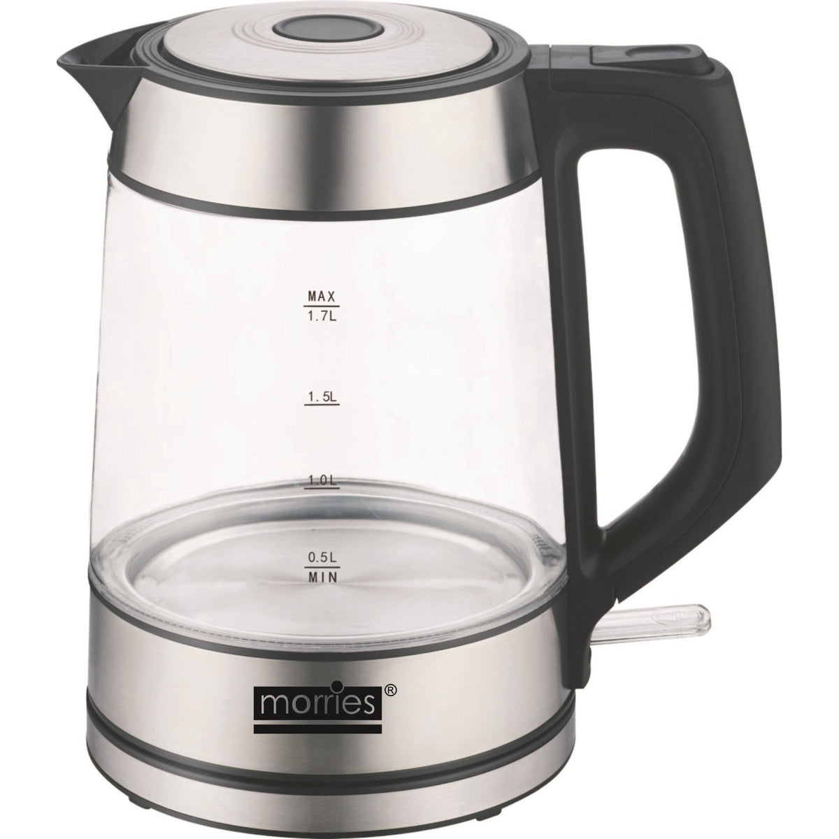 MORRIES 1.7L GLASS KETTLE MS8080GK