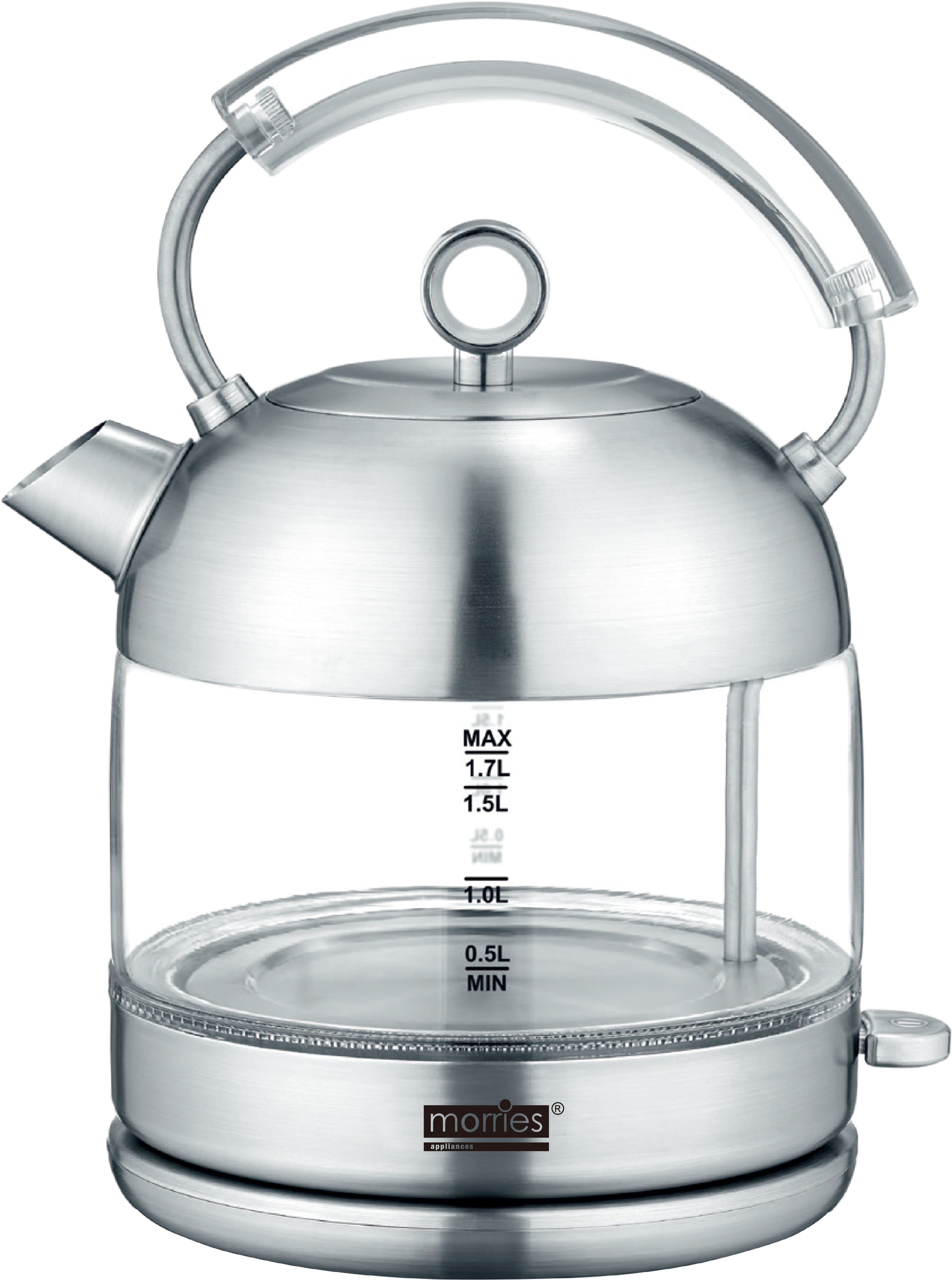 MORRIES 1.7L CORDLESS GLASS KETTLE MS9090GK Secondary image
