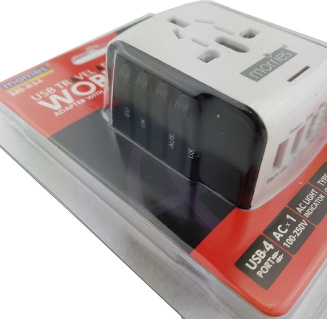 MORRIES MSR34 travel adaptor