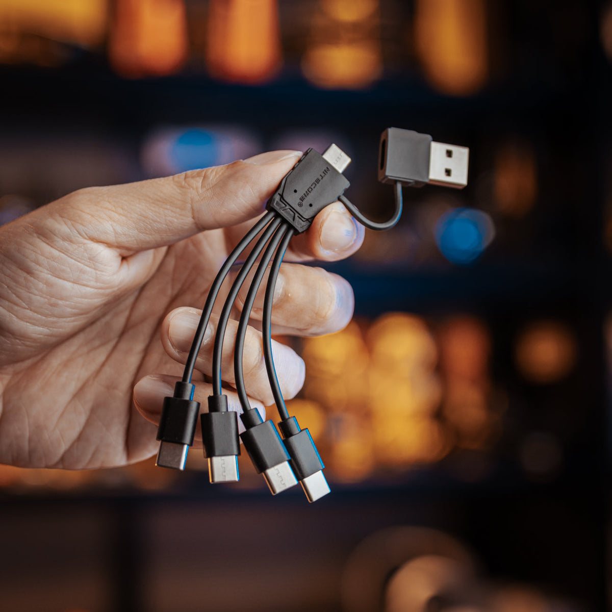 NITECORE 4-WAY CHARGING CABLE (USB-C/A) Main image
