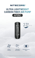NITECORE AP05C - ULTRA LIGHTWEIGHT AIR PUMP (2.7KPA)