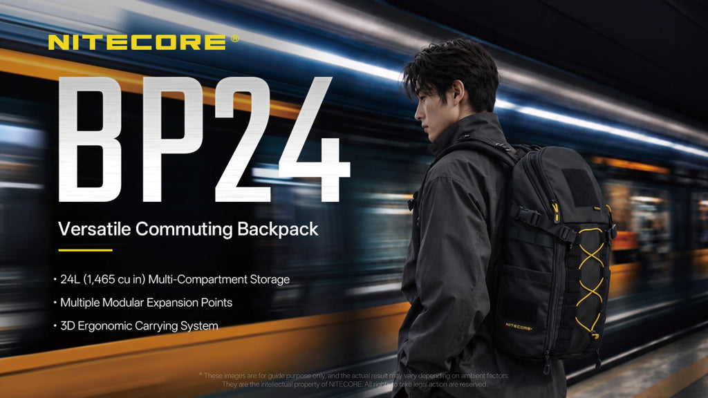 NITECORE BP24 VERSATILE COMMUTING BACKPACK - 24L CAPACITY