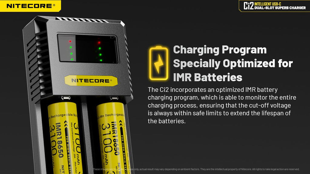 NITECORE CI2 CHARGER (USB-C 3A 18W)