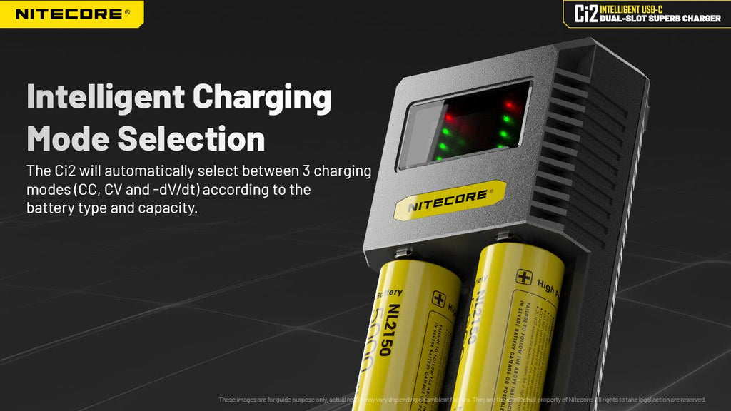NITECORE CI2 CHARGER (USB-C 3A 18W)