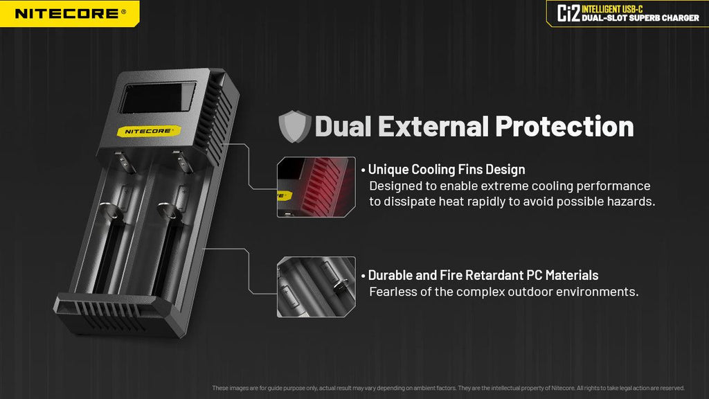 NITECORE CI2 CHARGER (USB-C 3A 18W)
