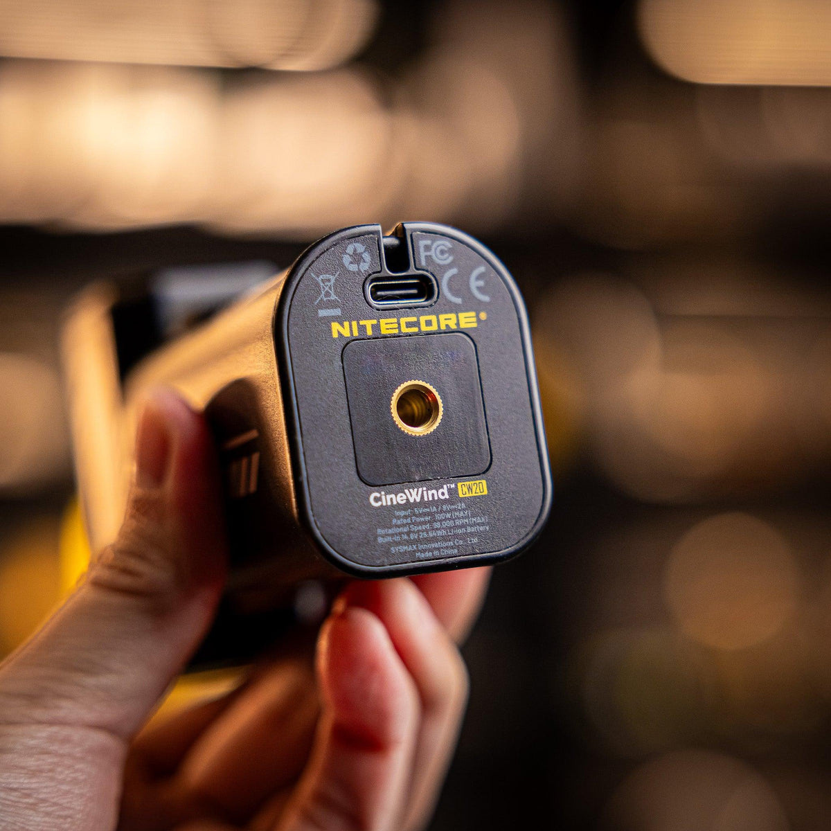 NITECORE CW20 - HANDHELD TURBO FAN (150KM/H)