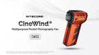 NITECORE CW23 - HANDHELD TURBO FAN / VACUUM (252KM/H)
