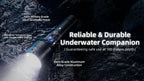 NITECORE DL30 - 1100 LUMENS (100M DEPTH DIVING LIGHT)