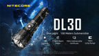 NITECORE DL30 - 1100 LUMENS (100M DEPTH DIVING LIGHT)
