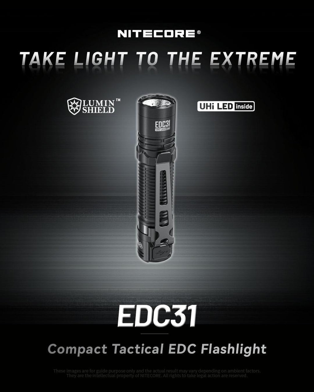 NITECORE EDC31 - 3500 LUMENS